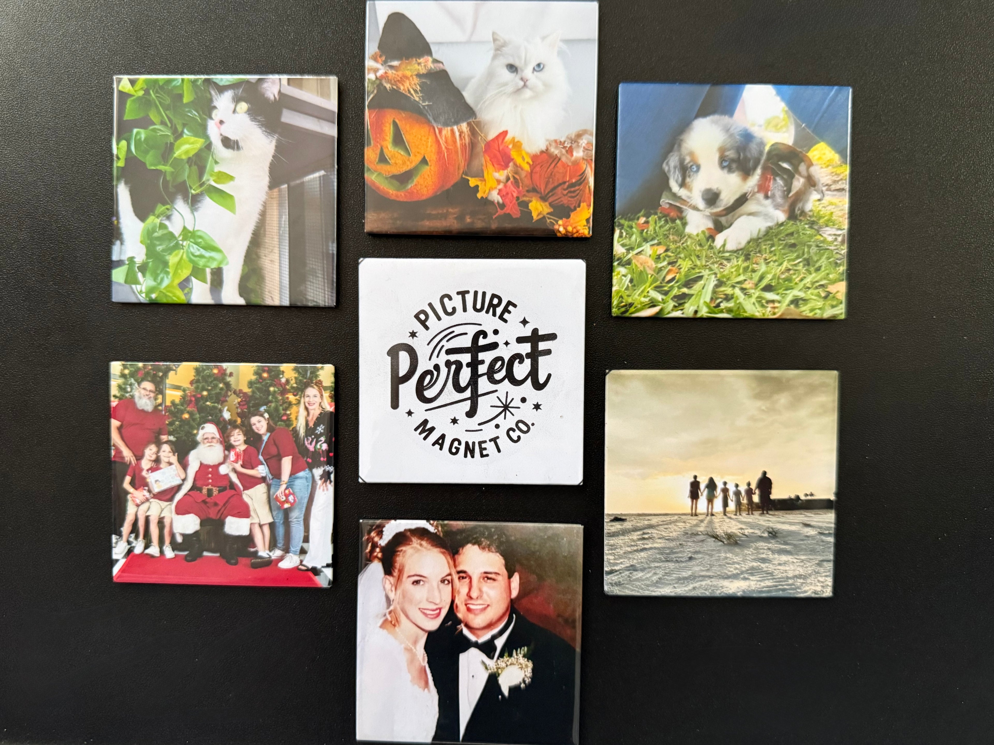 2.5"x2.5" Square Custom Magnets