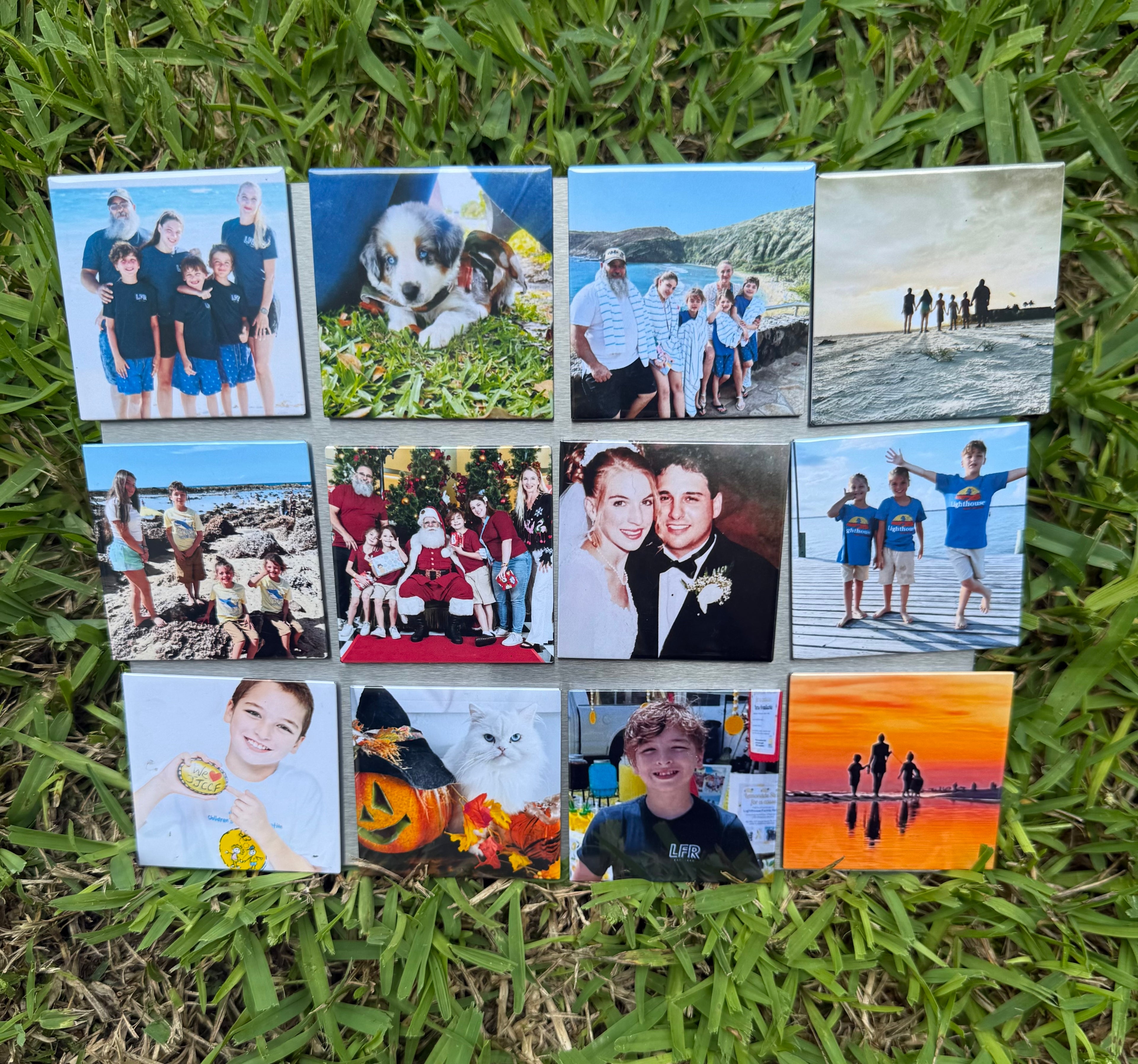 2.5"x2.5" Square Custom Magnets