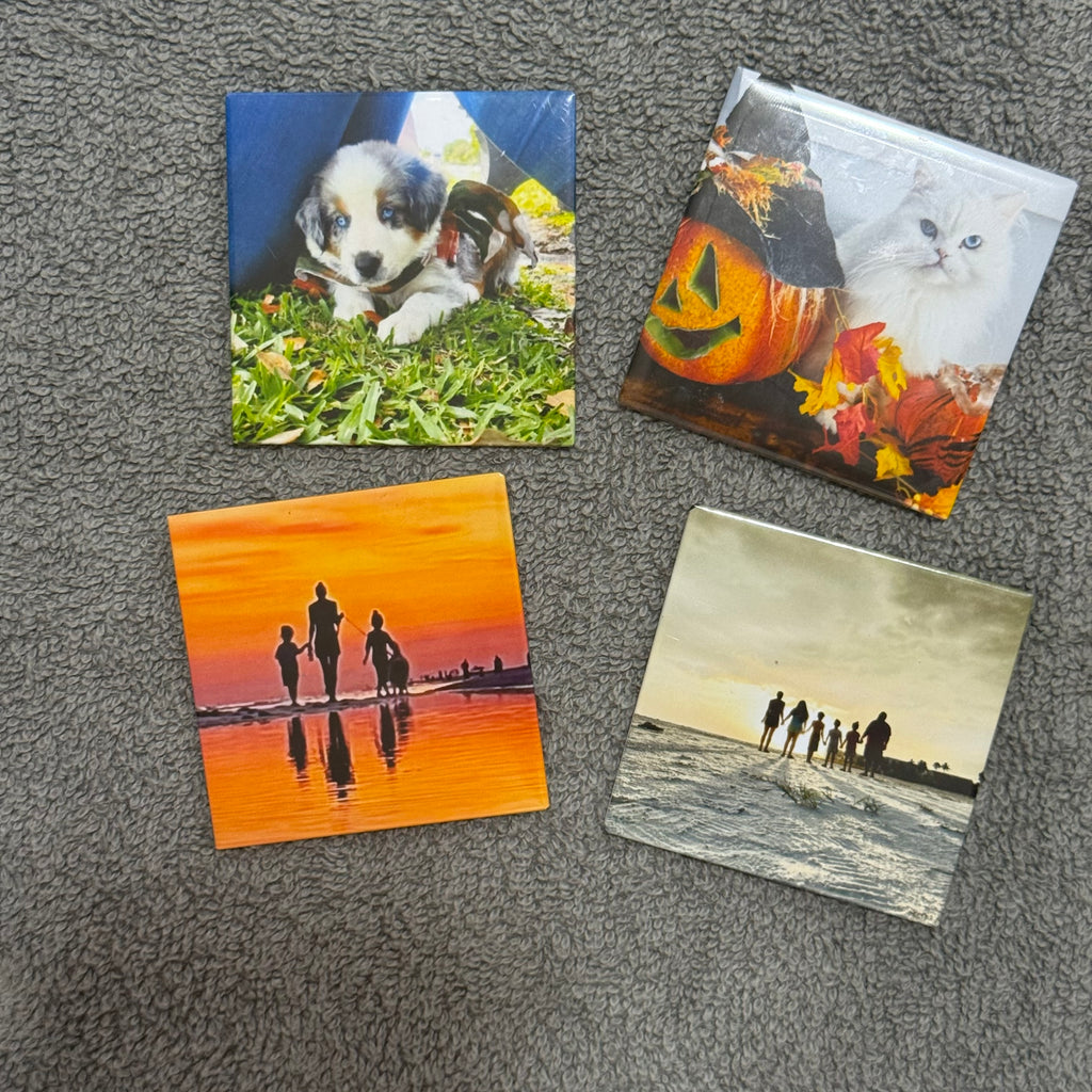 2.5"x2.5" Square Custom Magnets